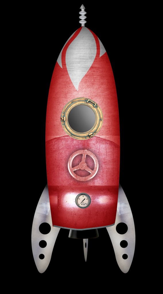 Deconstruyendo el diseño del cohete utilizado en la animación de 