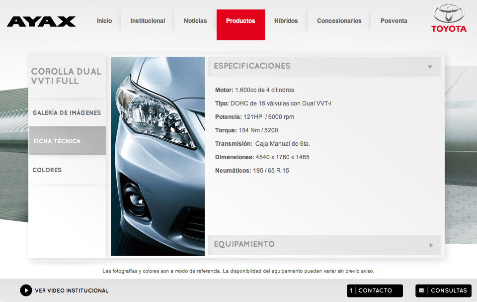 desarrollo web automotora uruguay