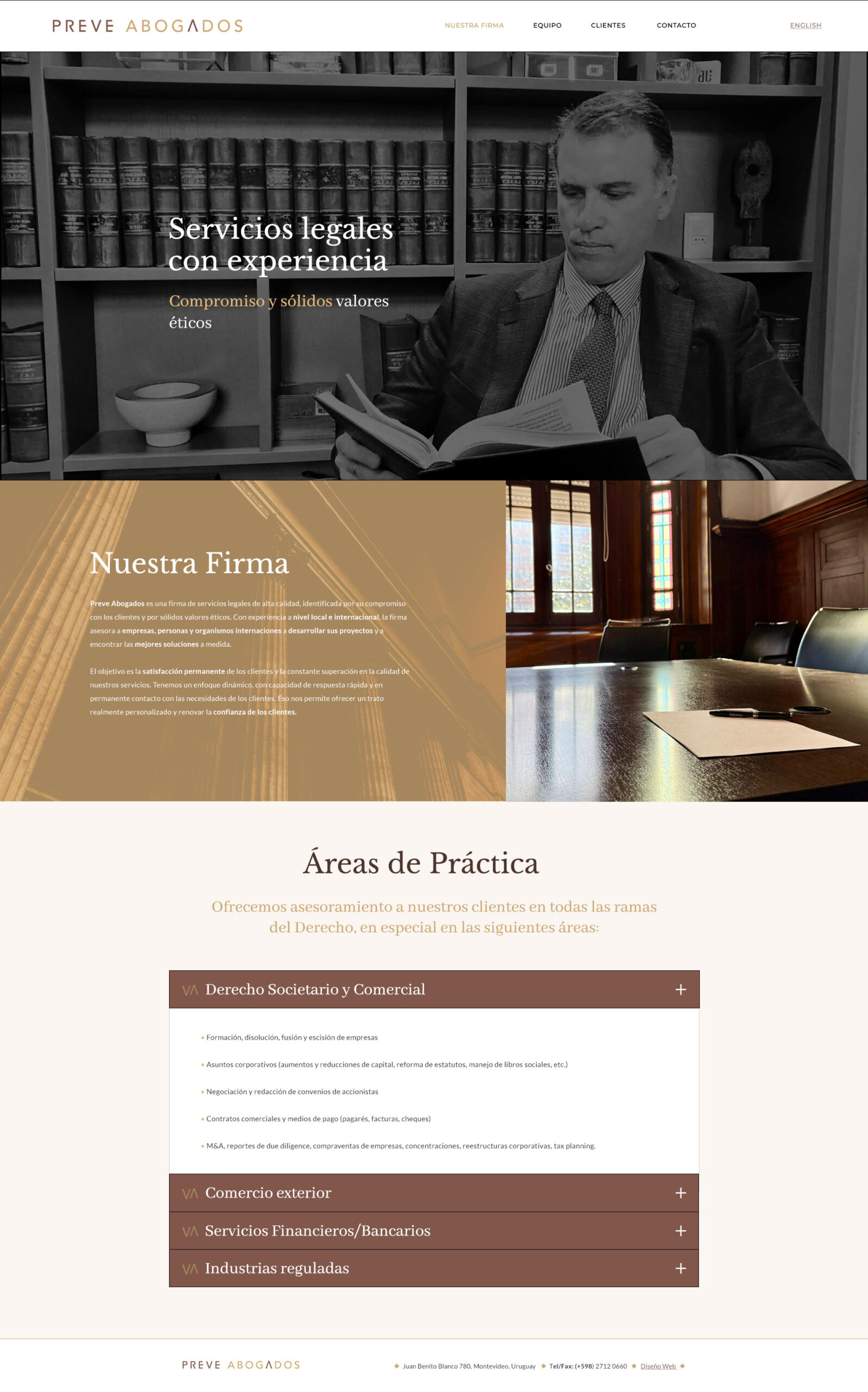diseño web abogados uruguay