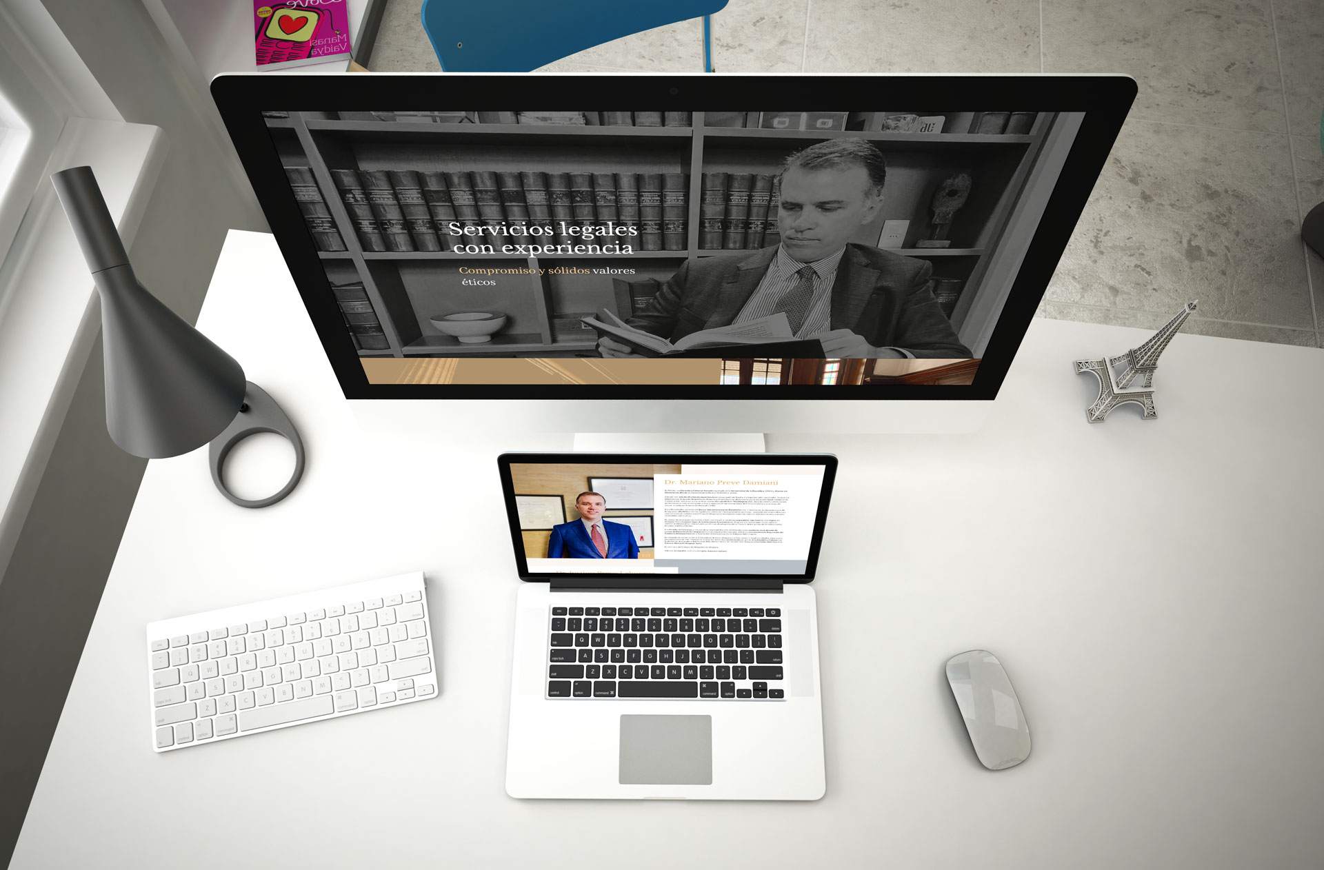 desarrollo web estudio legal