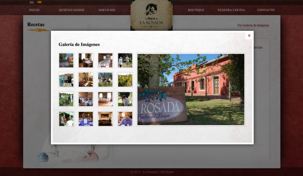 diseño web estancia turistica uruguay