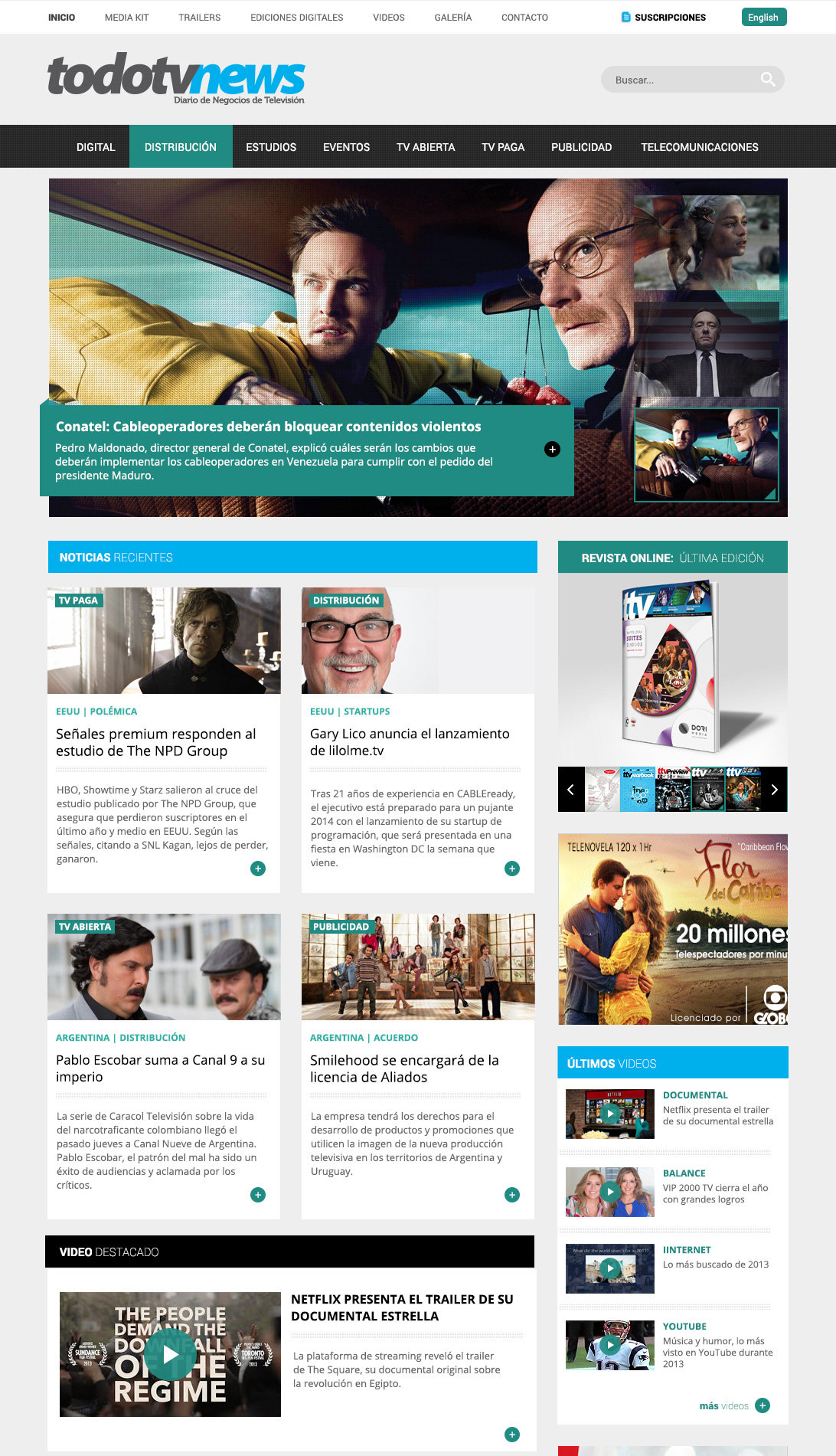 diseño web portales de noticias uruguay