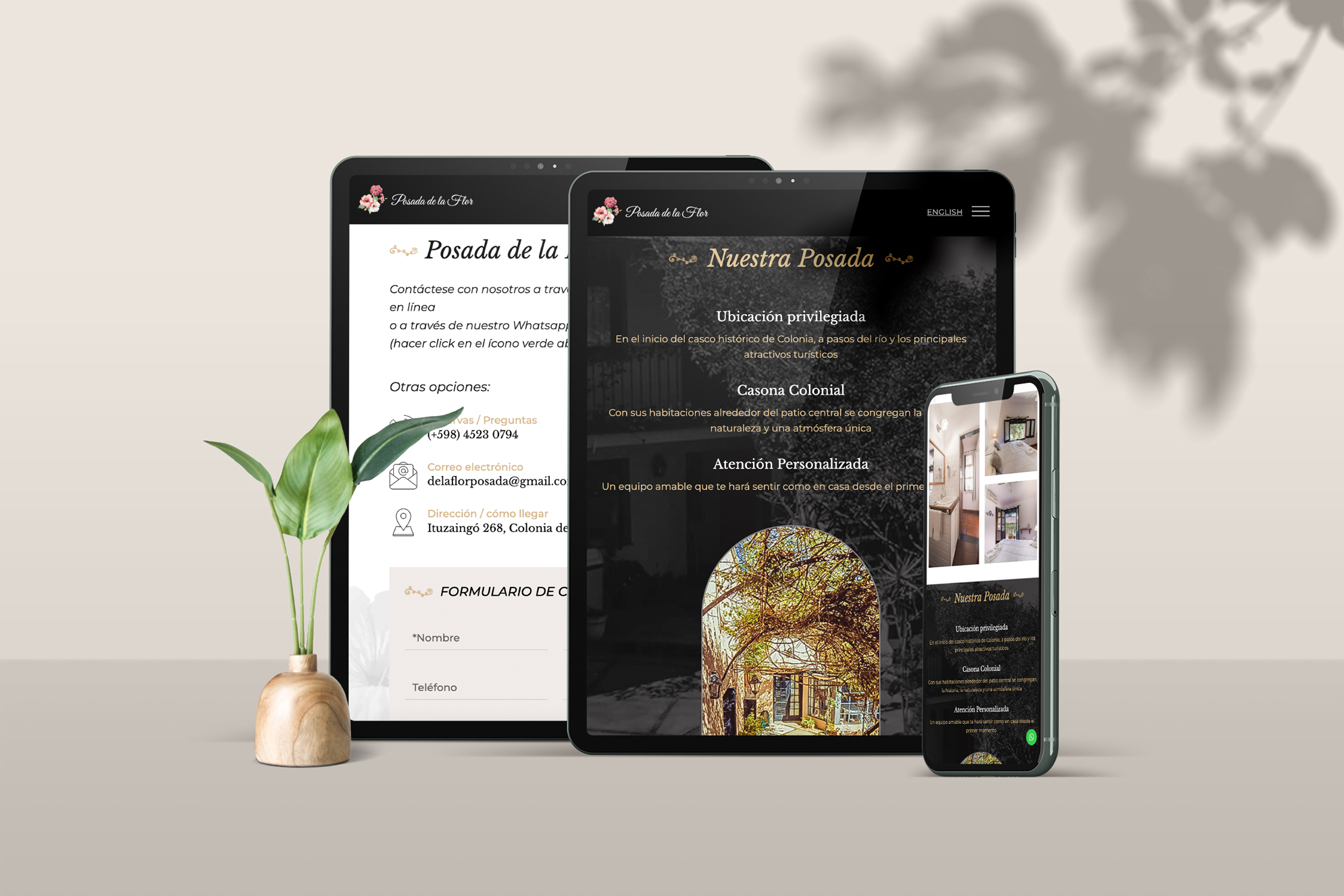 desarrollo web hotelero uruguay